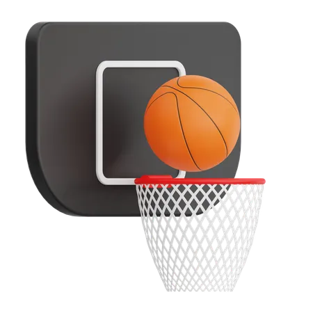 Basketball-Hoffnung  3D Icon