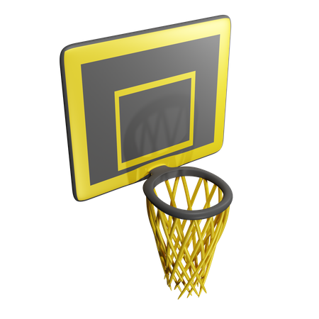 Basketball Hoop  3D Icon