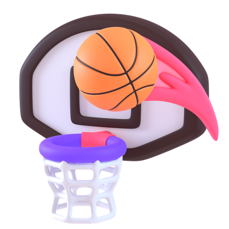 Basketball Hoop  3D Icon