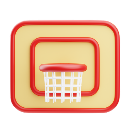 Basketball Hoop  3D Icon