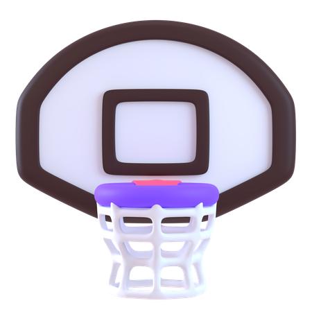 Basketball Hoop  3D Icon