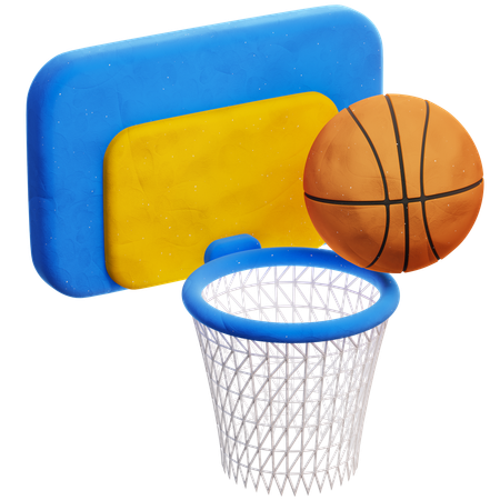 Basketball Hoop  3D Icon