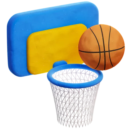 Basketball Hoop  3D Icon