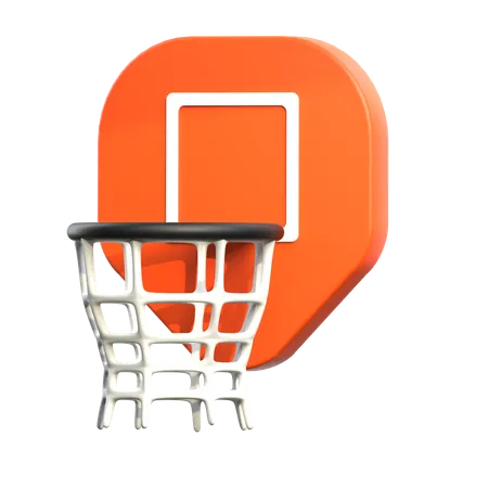 Basketball Hoop  3D Icon