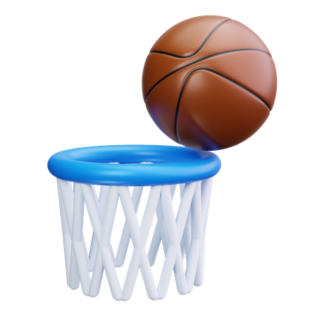 Basketball Hoop  3D Icon