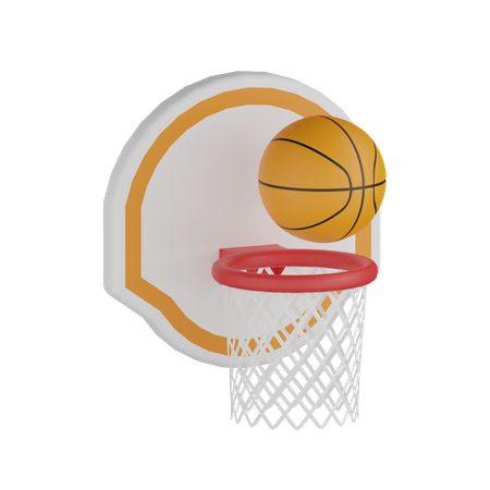 Basketball Hoop  3D Icon