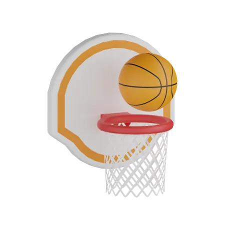 Basketball Hoop  3D Icon