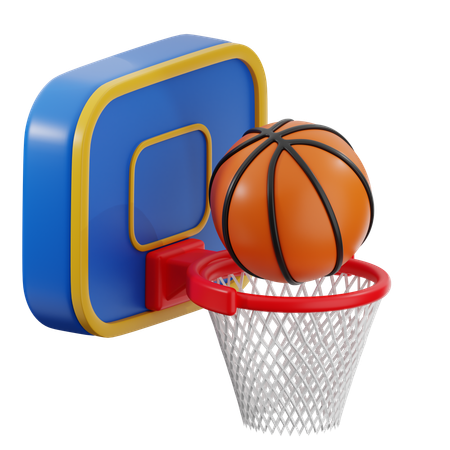 Basketball Hoop  3D Icon