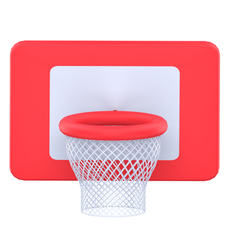 Basketball Hoop  3D Icon