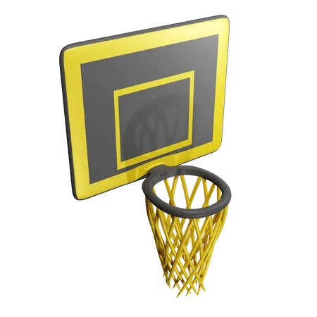 Basketball Hoop 3D Icon