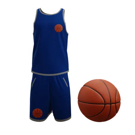 バスケットボールジャージ  3D Icon