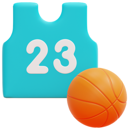 Basketball Jersey  3D Icon