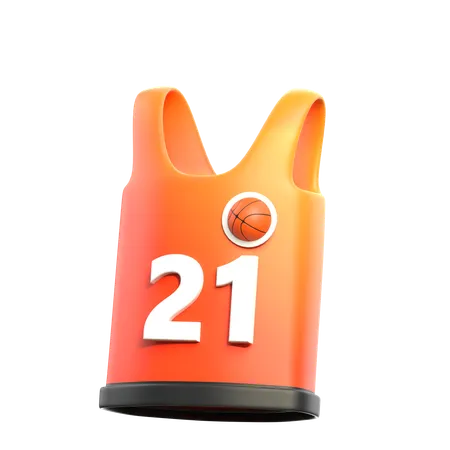 Basketball Jersey  3D Icon