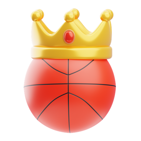 Basketball King  3D Icon