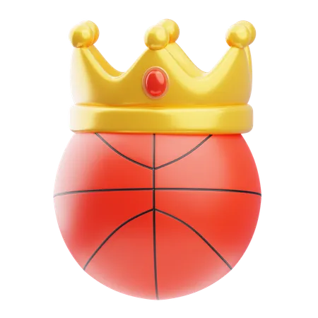 Basketball King  3D Icon