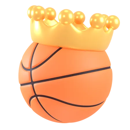 Basketball King  3D Icon