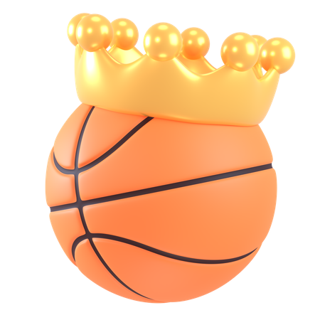 Basketball King  3D Icon
