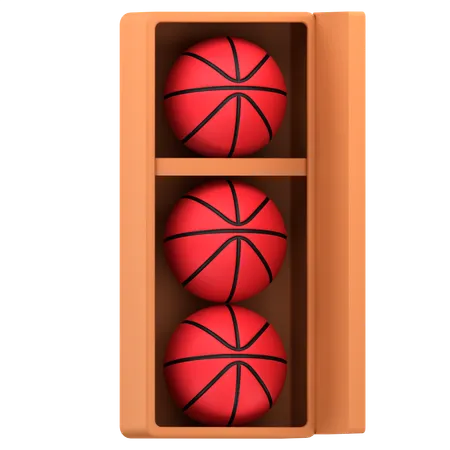 Basketball Locker  3D Icon