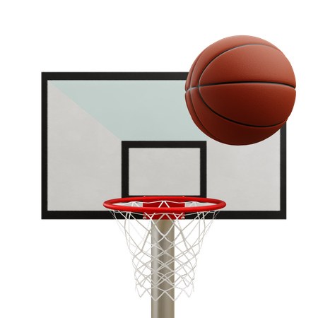 バスケットボールのネット  3D Icon