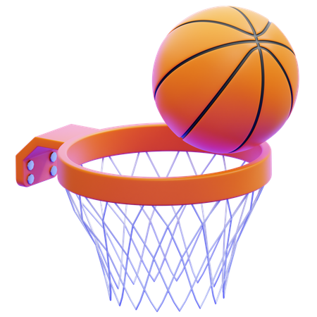 Basketball Net  3D Icon