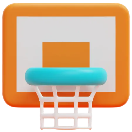 Basketball Net  3D Icon