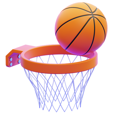 Basketball Net  3D Icon
