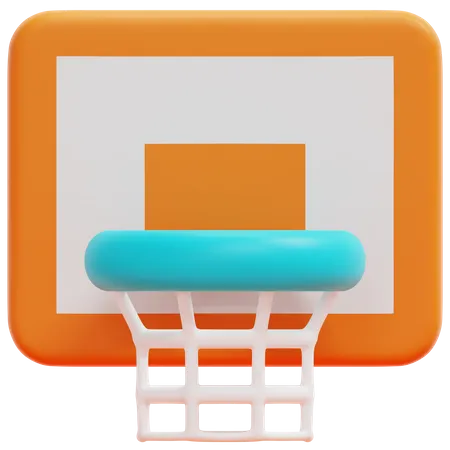 Basketball Net 3D Icon