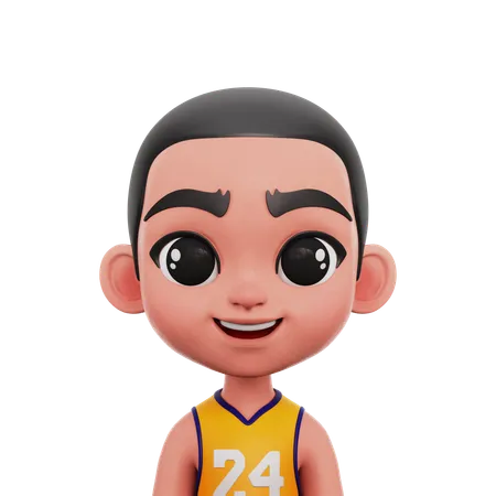 Basketball Player  3D Icon