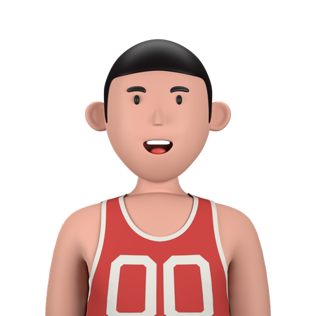 Basketball player  3D Icon