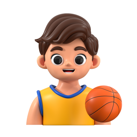 Basketball Player  3D Icon
