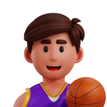 Basketball Player  3D Icon