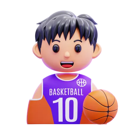 BASKETBALL PLAYER  3D Icon