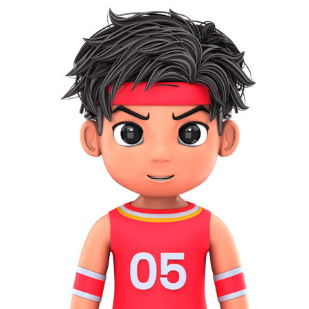 Basketball player  3D Icon