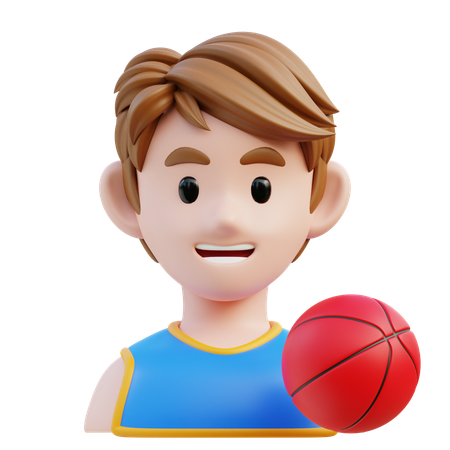 Basketball Player  3D Icon