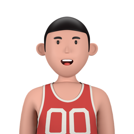 Basketball player  3D Icon
