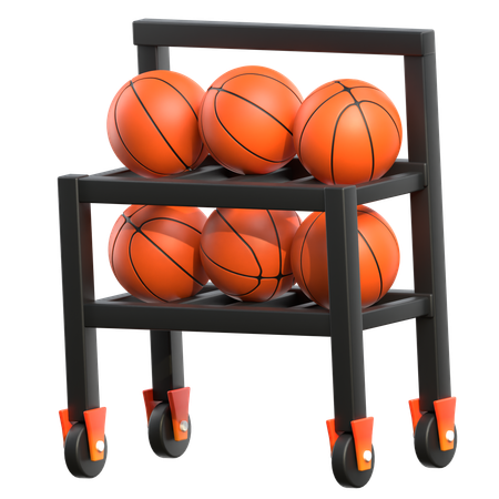 Basketball Rack  3D Icon