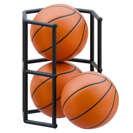 Basketball Rack  3D Icon