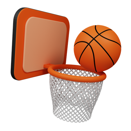 Basketball Ring  3D Icon