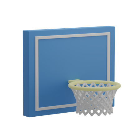 Basketball Ring 3D Illustration