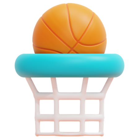 Basketballschießen  3D Icon