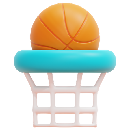 Basketball Shoot  3D Icon