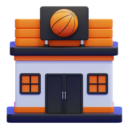 Basketball shop  3D Icon