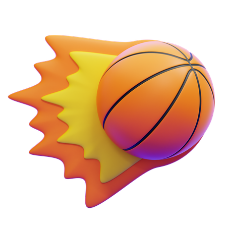 Basketball Shot  3D Icon