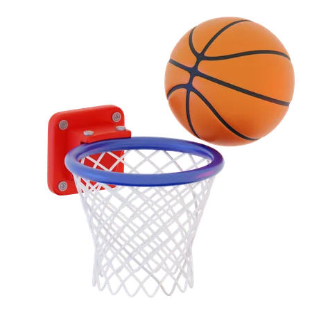 Basketball spielen  3D Icon