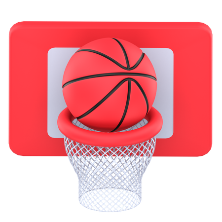 Basketball spielen  3D Icon