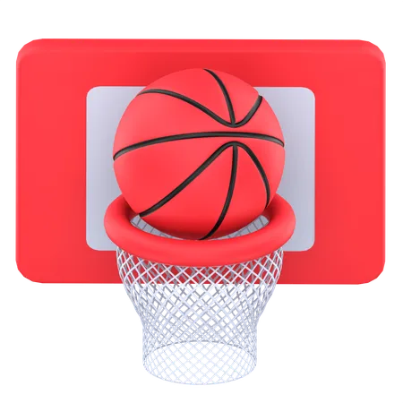 Basketball spielen  3D Icon