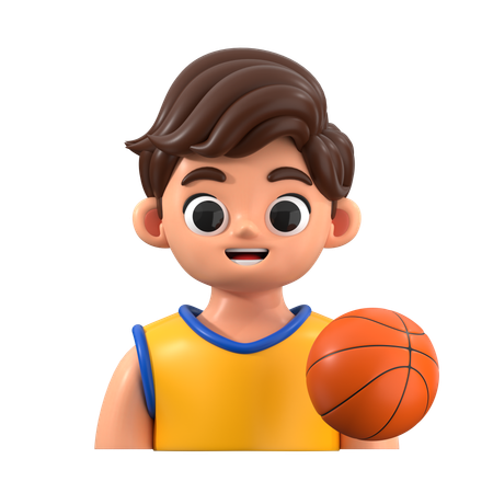 Basketball-Spieler  3D Icon