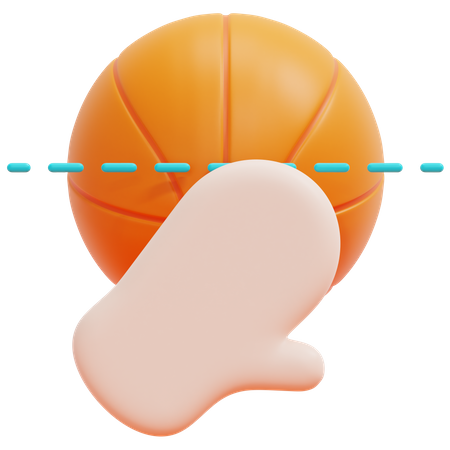 Basketball Steal  3D Icon