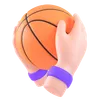 Basketball Throwing Gesture