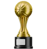 Basketball-Trophäe